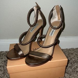 Steve Madden Bronze Heels